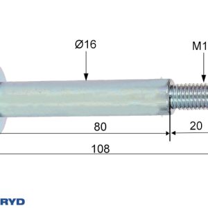 Lagerbult M12 ALKO 1032-10183