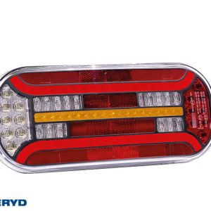 Baklykta LED SCANDI-600 Valeryd Höger 302x130x51 mm 12-36 V