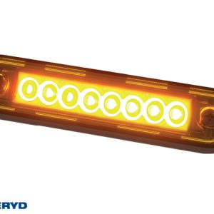 Sidomarkeringsljus LED Valeryd Gul 120.4×12.8
