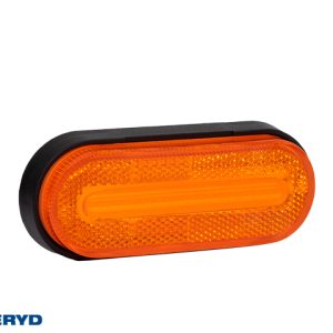 Sidomarkeringsljus LED Valeryd Gul 126x51x26 med indikator