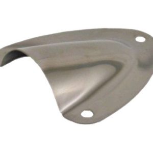 Ventilkåpa rostfri, 93 x 87 x 25 mm
