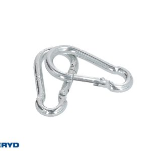 Karbinhake 5x50mm, 100Kg galvaniserad (2-pack)