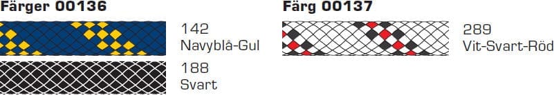 LIROS Handy Elastic Navyblå-Gul (142) - Bild 3