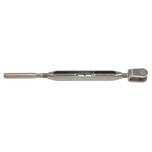 Vantskruv Seldén brons terminal/gaffel 5/16″ vajer 5 mm
